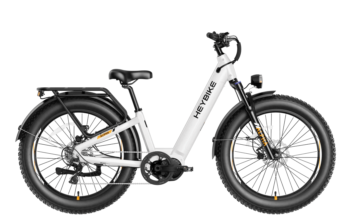 Heybike ALPHA Mid-Drive Fat Tire Electric Bike - EVORIDE