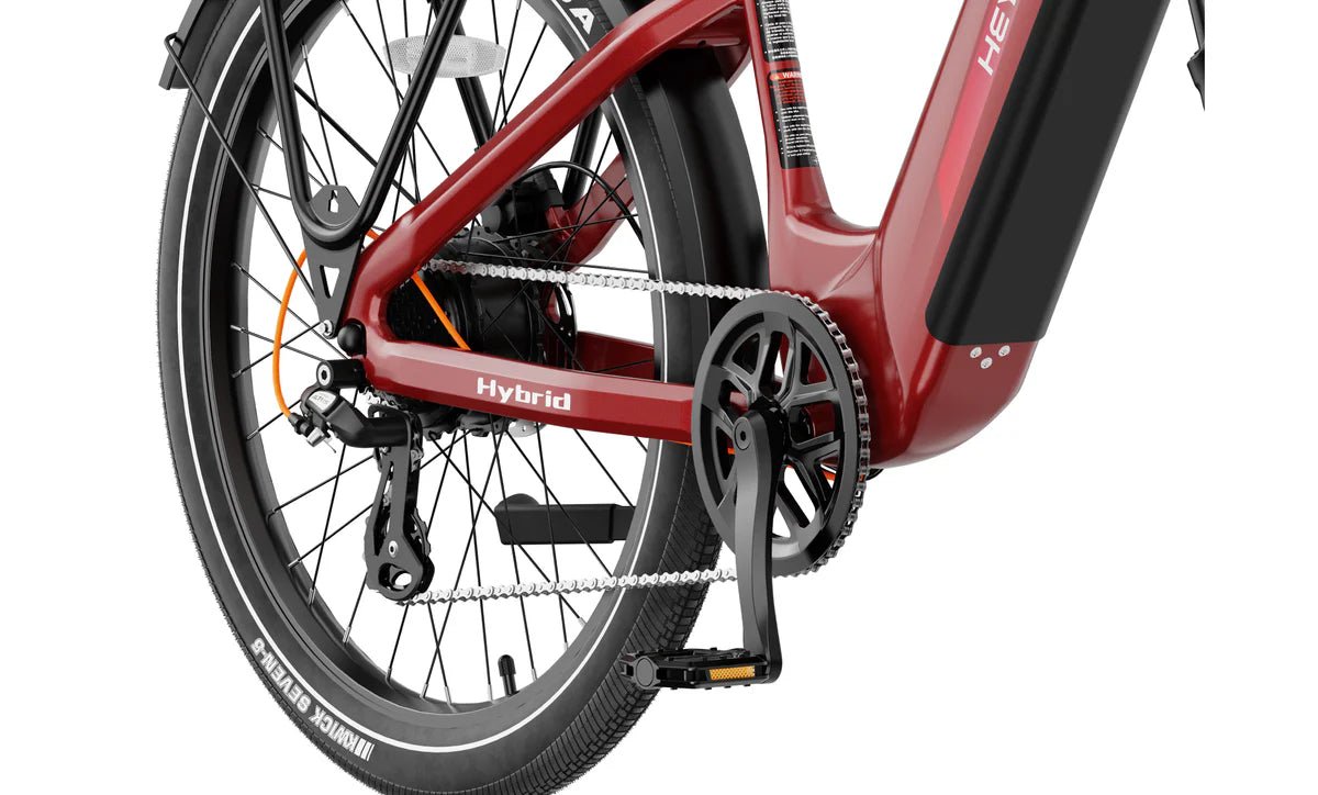 Heybike Hybrid Long Range Commuter Electric Bike - EVORIDE