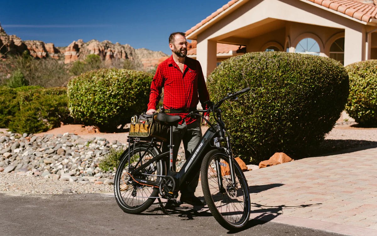 Heybike Hybrid Long Range Commuter Electric Bike - EVORIDE