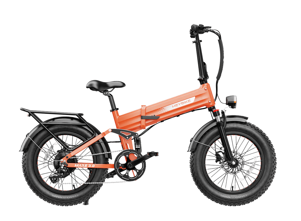 Heybike Mars 3.0 Folding Fat Tire Electric Bike - EVORIDE