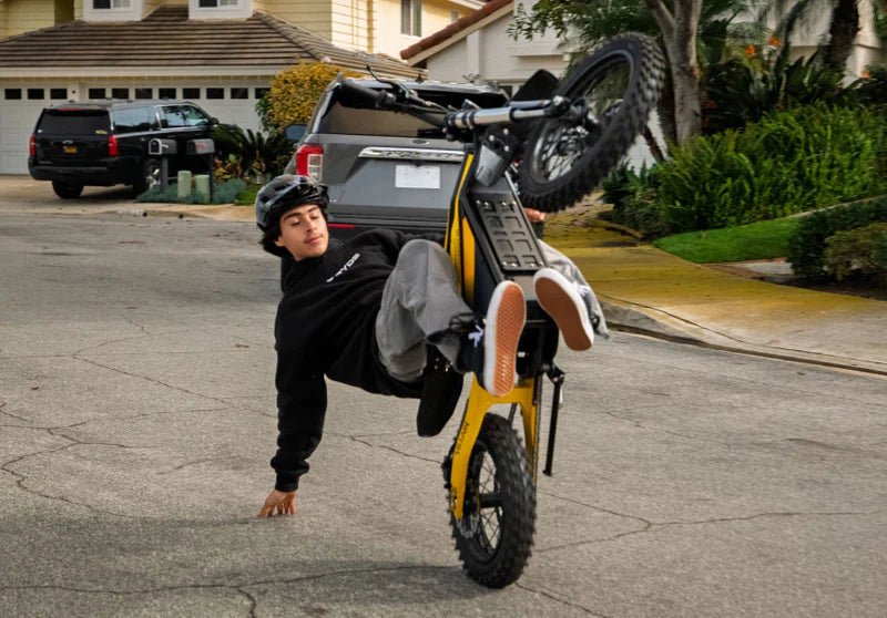 Heybike Villain 52V 26Ah electric dirt bike battery system for long range riding