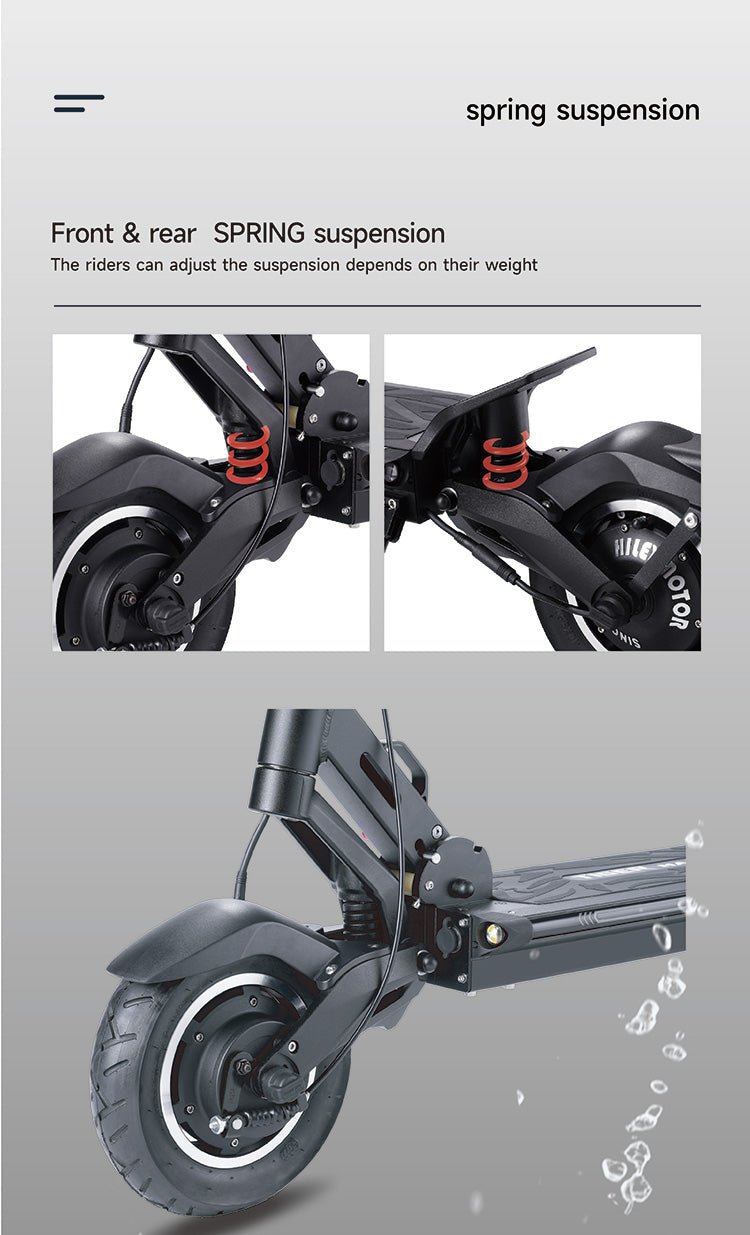 Hiley tiger max GT electric scooter ipx6