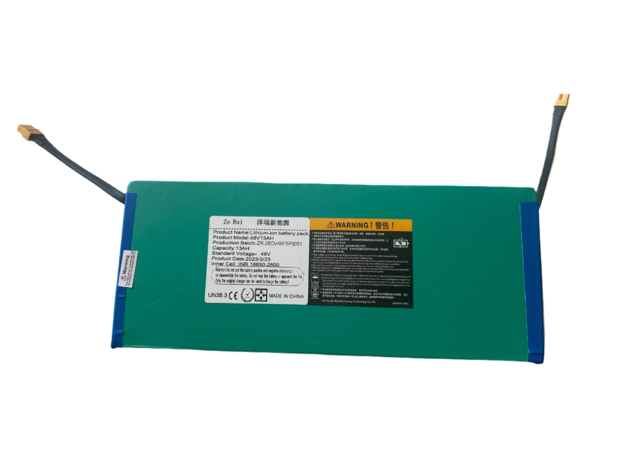P-G2 PRO-BATTERY 12.5-13AH - EVORIDE CANADA