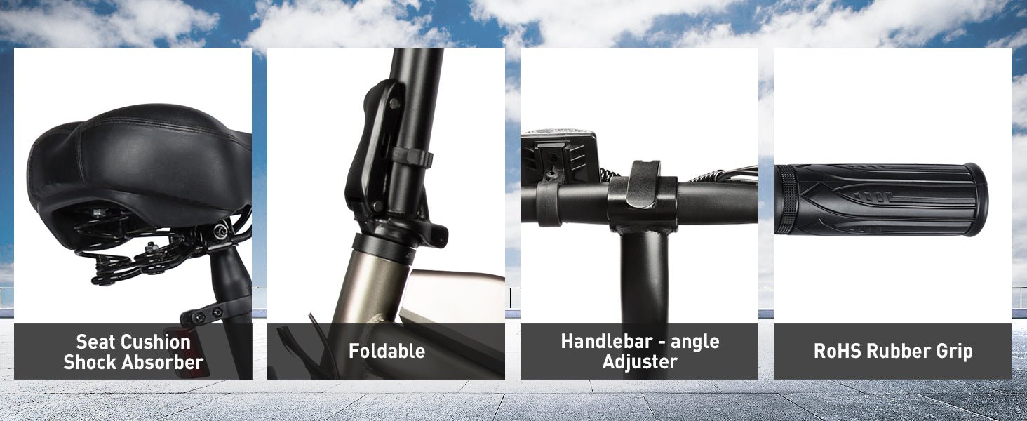 TF SMILEE - S5 16‘’ electric bike - EVORIDE CANADA