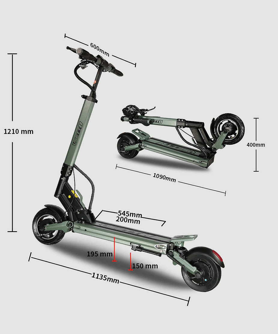 VSETT 8 electric scooter - BUZZ MOTORS