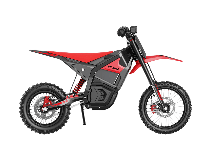 Yozma IN10 electric dirt bike side view 2600W off road bike