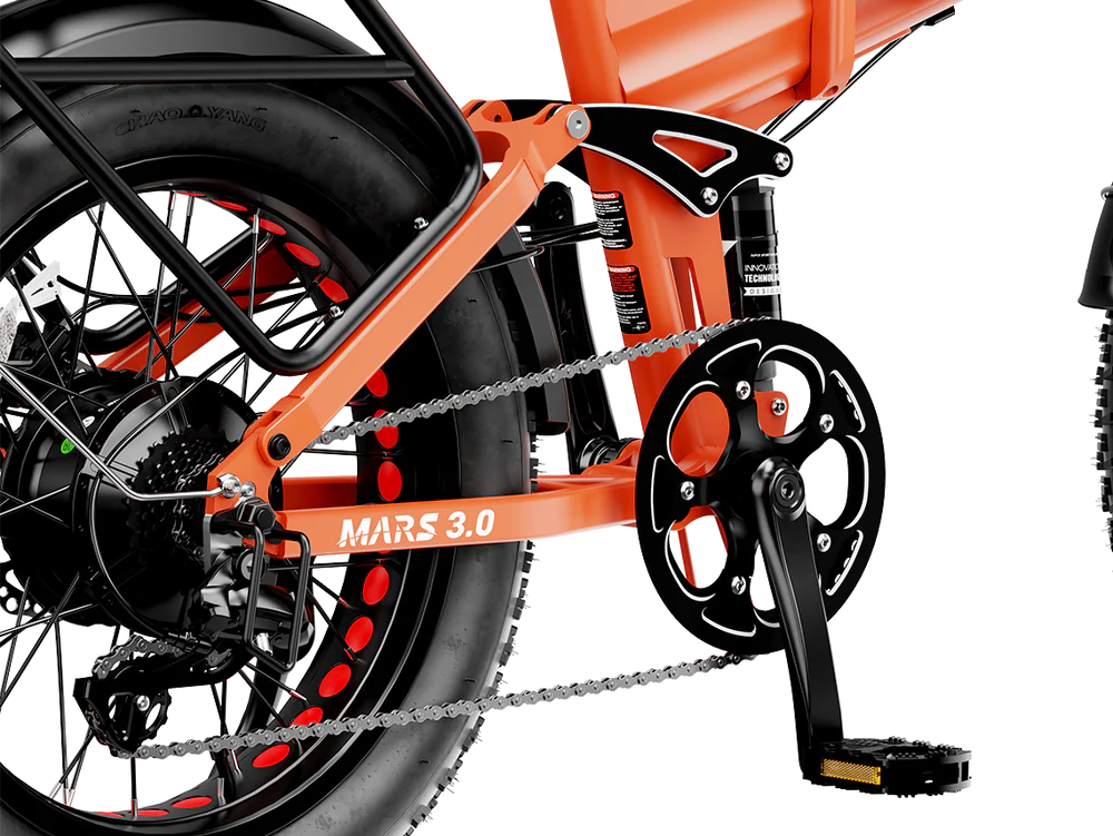 Heybike Mars 3.0 Folding Fat Tire Electric Bike - EVORIDE CANADA