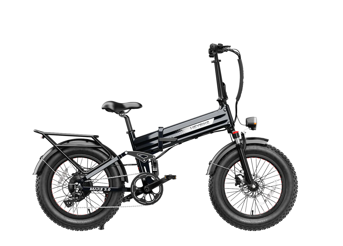 Heybike Mars 3.0 Folding Fat Tire Electric Bike - EVORIDE CANADA