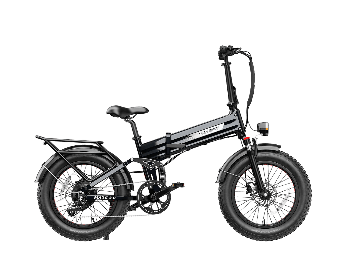 Heybike Mars 3.0 Folding Fat Tire Electric Bike - EVORIDE
