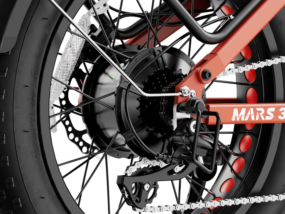 Heybike Mars 3.0 Folding Fat Tire Electric Bike - EVORIDE