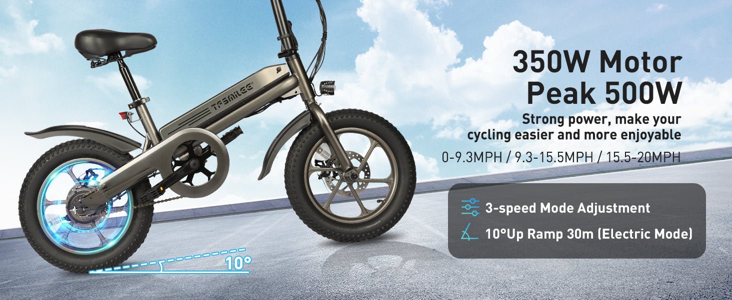 TF SMILEE - S5 16‘’ electric bike - EVORIDE CANADA