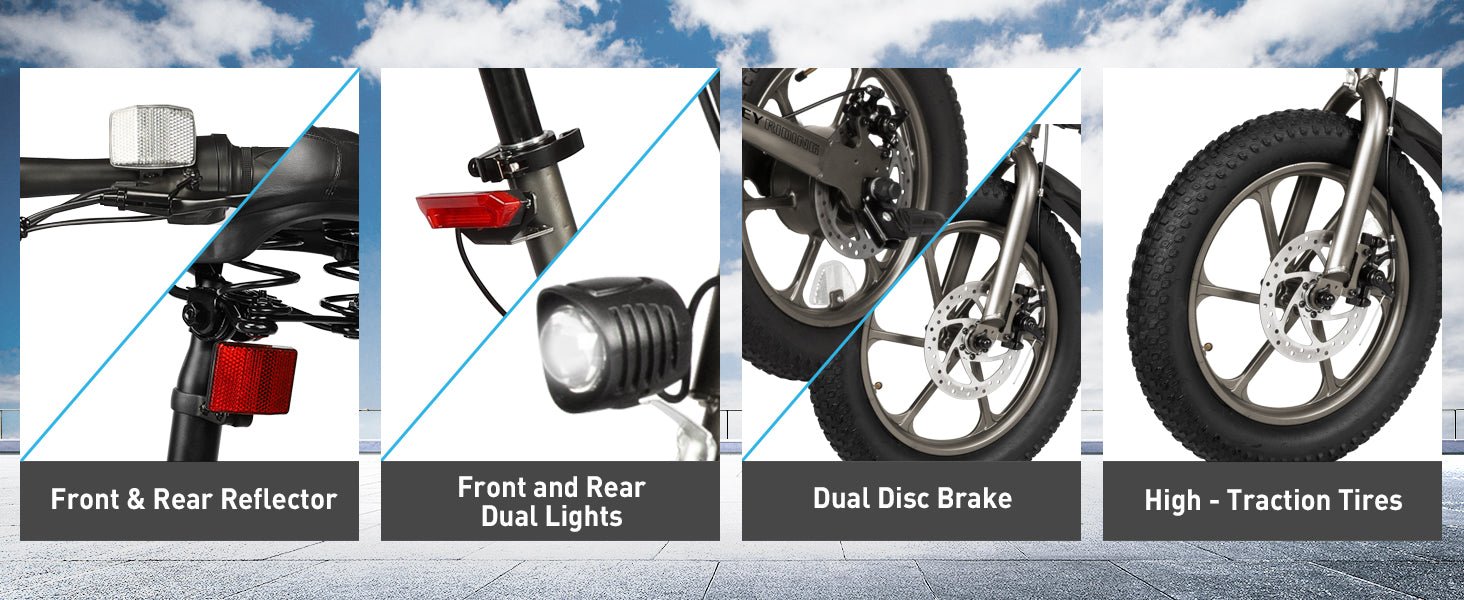 TF SMILEE - S5 16‘’ electric bike - EVORIDE CANADA